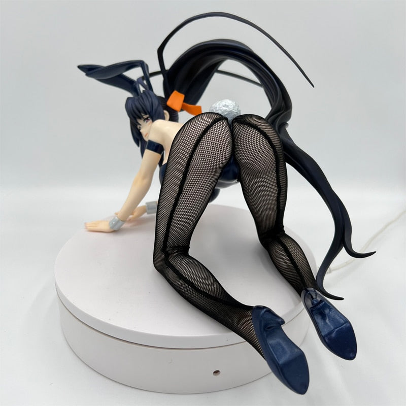 30cm High School D x D HERO Anime Figure Akeno Himejima Bunny Ver Action Figure Rias Gremory Sexy Girl Feature Model Doll Toy