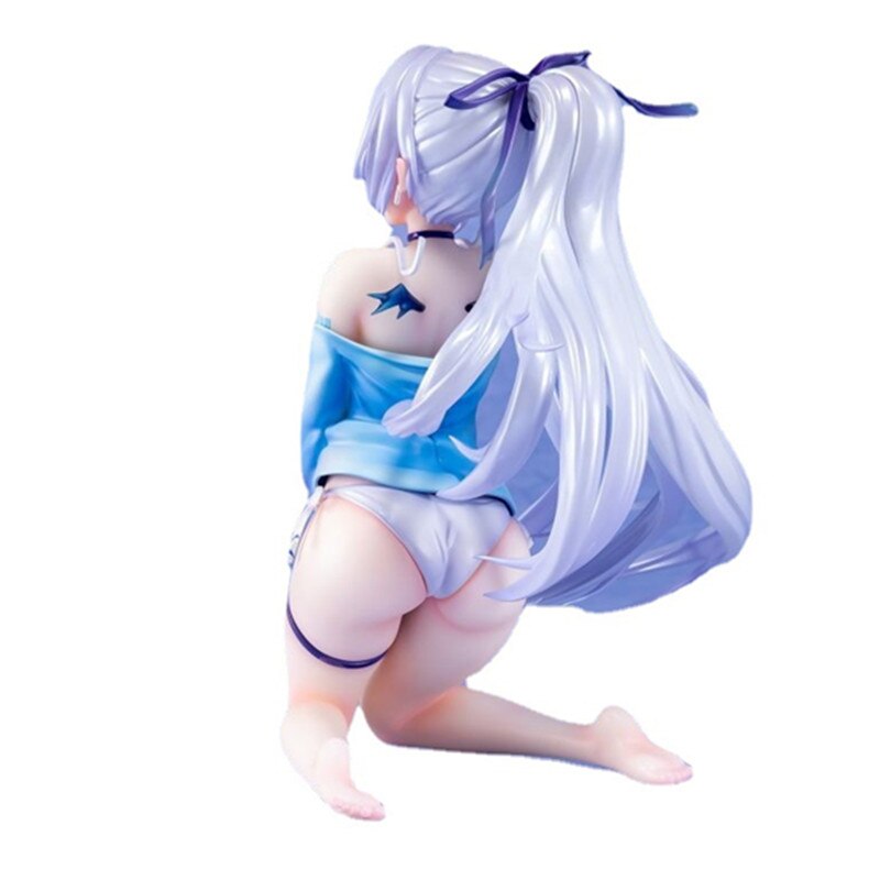 15cm Anime KonoSuba God Blessing On This Wonderful World Action Figure Aqua Swimsuit Kawaii Girl Doll PVC Collectible Model Toy