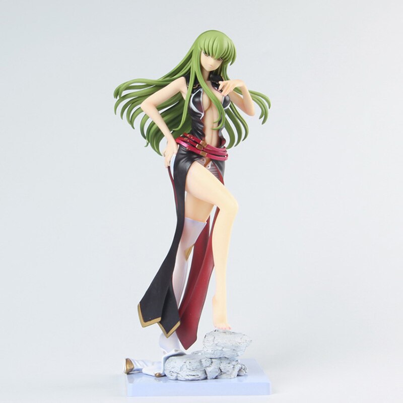 21cm G.E.M. Code Geass: Lelouch of the Rebellion R2 Sexy Anime Figure C.C. Action Figure C.C. Swimsuit Figurine Model Doll Toys