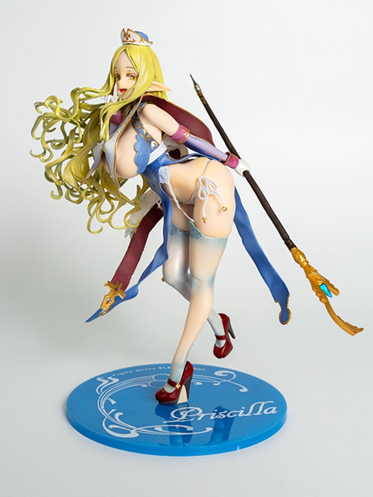 VERTEX Elf Village 4th Villager Priscilla 1/6 PVC Action Figure Sexy Hentai Statue Adults Collection Model Doll Toys Gift