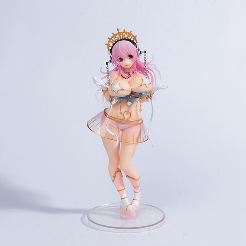 25cm Anime Nitro Super Sonic SUPER SONICO Libra Ver. Sexy Girls Scale Painted PVC Action Figure Model Collectible Toys Doll 1/6