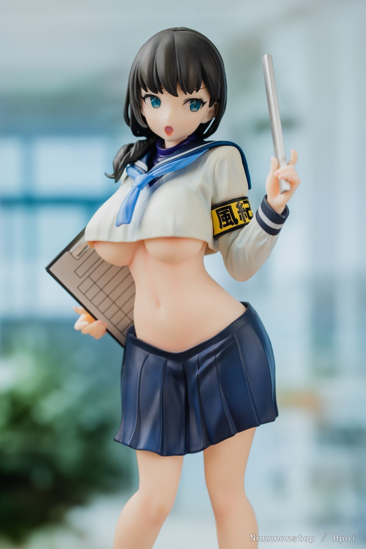 25cm Daiki Kougyou Majimeka! Fuuki Iin-san 1/6 Japanese Anime Collection toys Hentai model doll gift