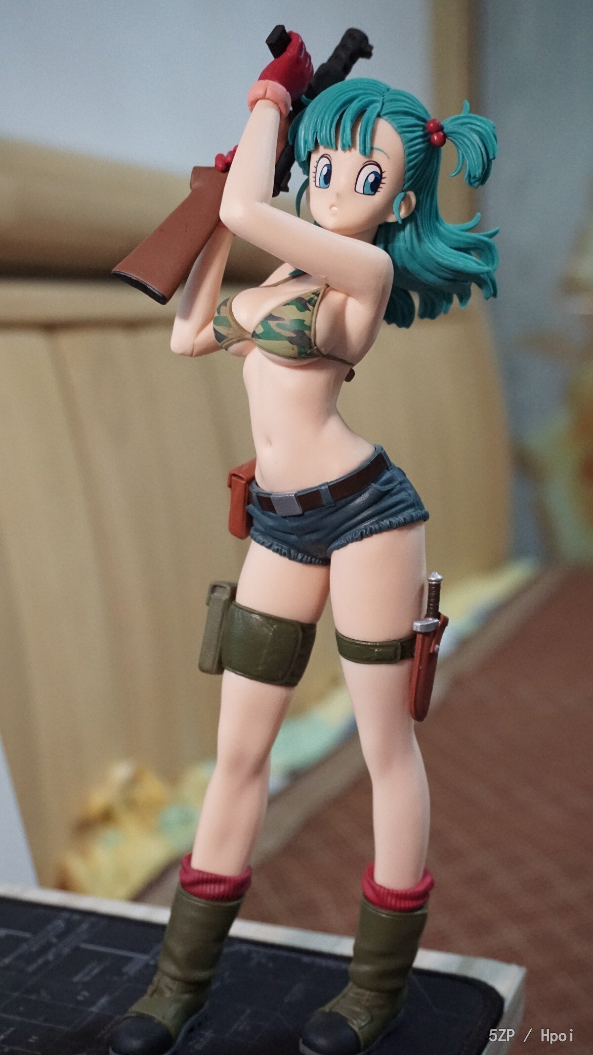 Glitter &amp; Glamours Bulma 24CM PVC Action Figure Anime Cute Sexy Girl Model Toys Collection Doll Gifts For Adult