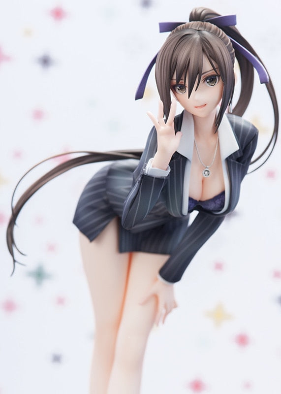 20CM Japanese Anime Game Shining Heart Sakuya Female Teacher Ver. Pvc Action Figure  Model Doll Collection Figurine Toy