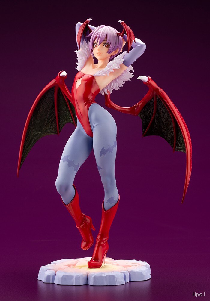 VAMPIRE HUNTER Darkstalkers: The Night Warriors Morrigan Aensland Anime Girl PVC Action Figure Toy Statue Collection Model Doll