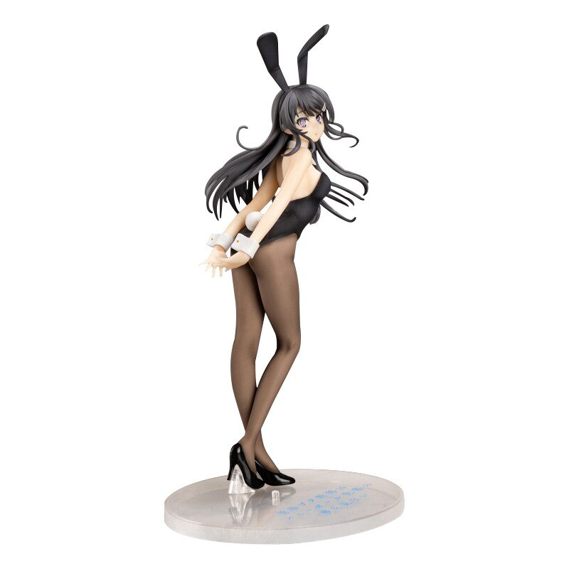 20cm Coreful Rascal Does Not Dream of Bunny Girl Senpai Anime Figure Mai Sakurajima Winter Bunny Girl Sexy Action Figure Toys