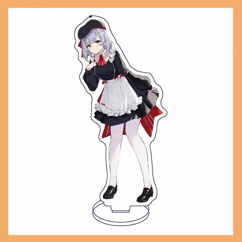 Anime Figure Genshin Impact Figure Noelle Diluc New Skin Cute Acrylic Stand Model Plate Desk Decor Standing for Fans Gifts Hot S