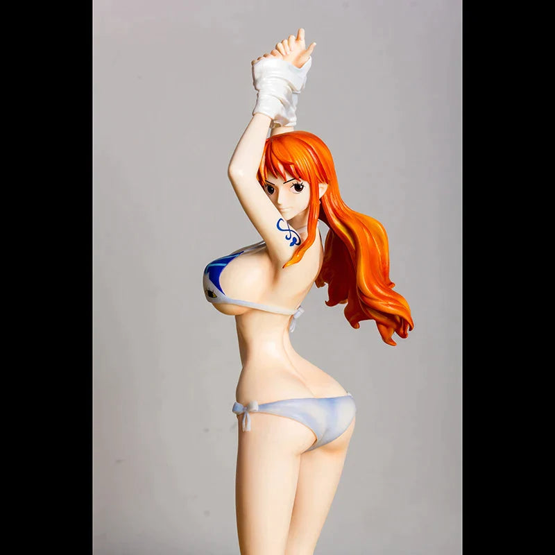 35CM One Piece Anime Figure Nami Japanese Anime Sexy Girl PVC Action Figure Adults Collection Model Doll gifts