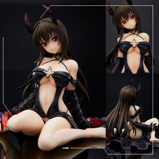 15cm To Love Ru Darkness Yui Kotegawa Darkness ver. 1/6  PVC Action Figure Adult Collection Hentai Model Toys 18+ Gifts