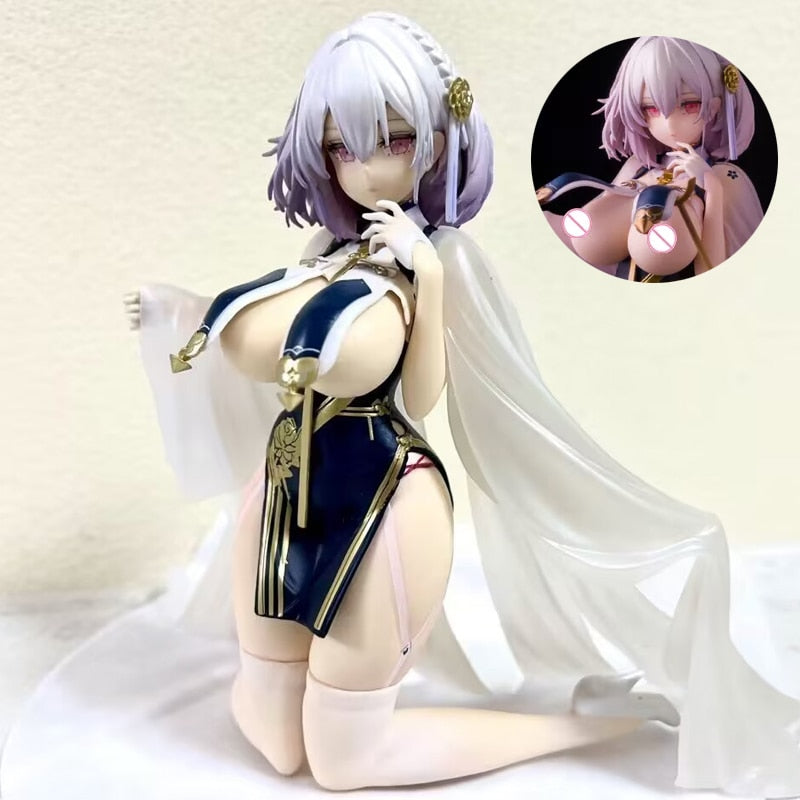 17cm Alter Azur Lane Anime Figures Sirius Blue Waves and Clouds Ver PVC Action Figures Game statue Adult Model Toys Doll Gifts