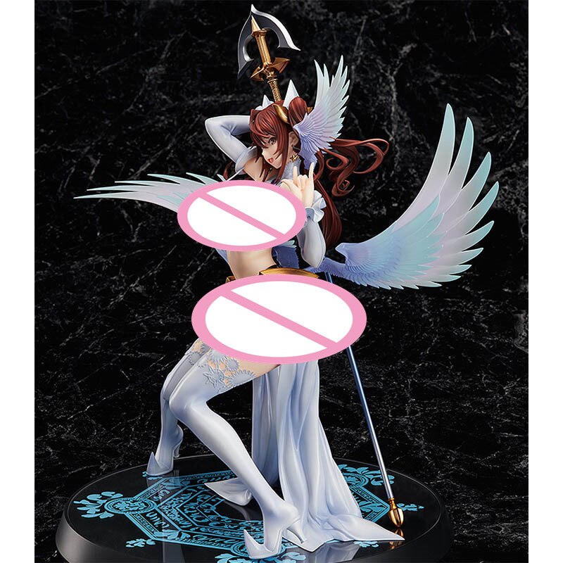 Native RAITA Pure White Magical Girl Sexy Girls PVC Action Figures Toys Japanese Anime Collection Model Dolls 24cm