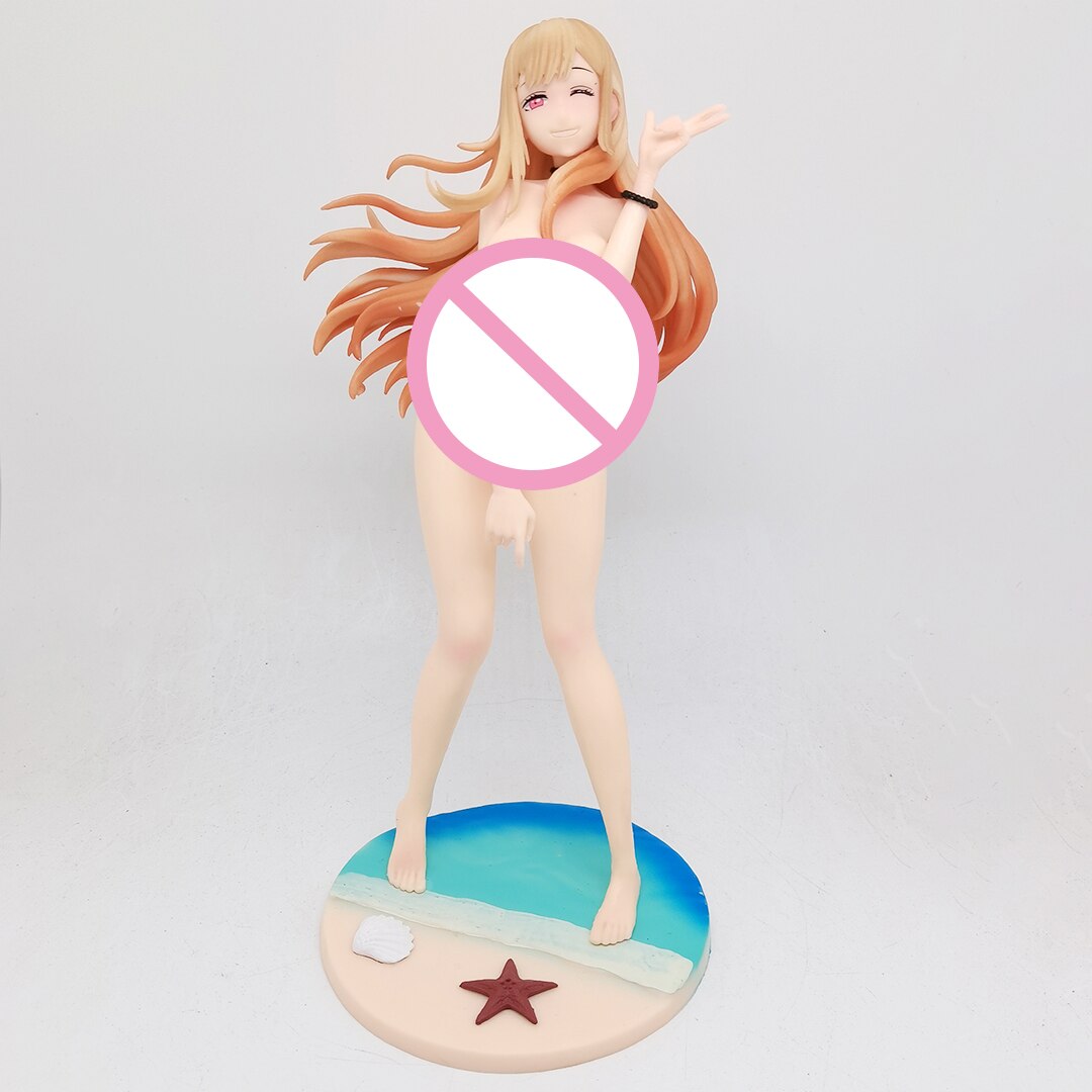 Anime My Dress-Up Darling Figure Swimsuit Kitagawa Marin Adult Girl PVC Action Figure Collection Model Toys Doll Kids Gifts