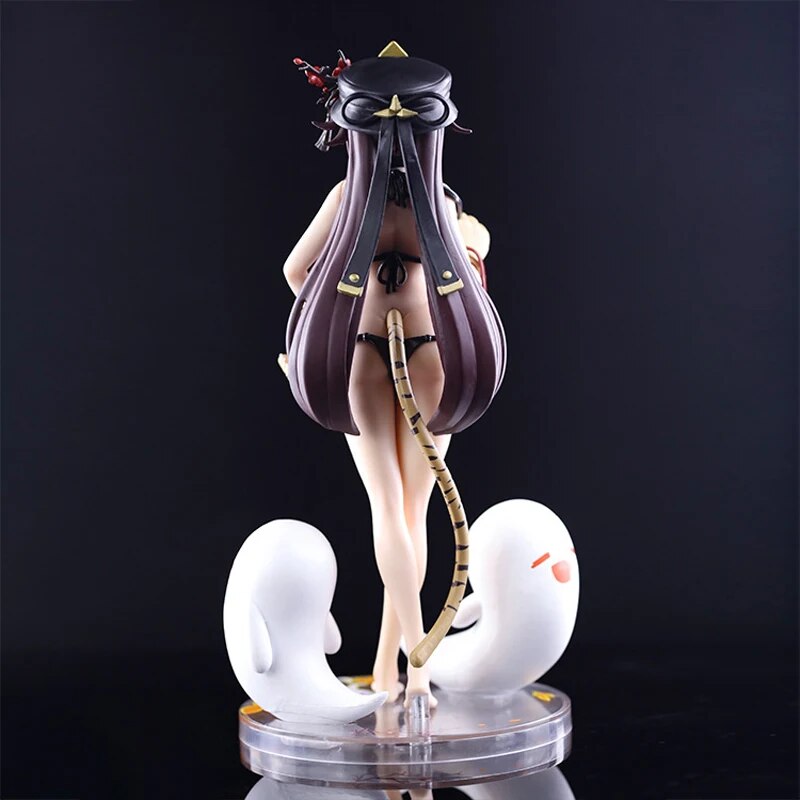 25cm Genshin Impact Hu Tao Sexy Anime Girl Figure Klee/Venti Action Figure Qiqi/Nahida Figurine Adult Collectible Model Doll Toy