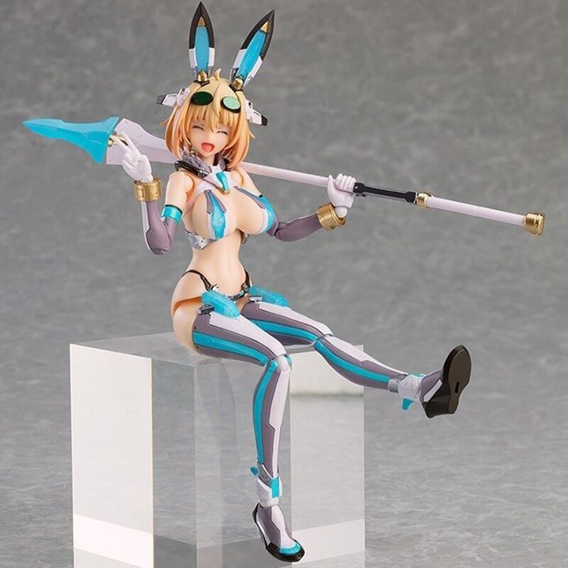 17cm Anime BUNNY SUIT PLANNING Figure #530 Sophia F. Shirring Sexy Bikini Armor Ver.PVC  Action Figure Adult Model Doll Toys