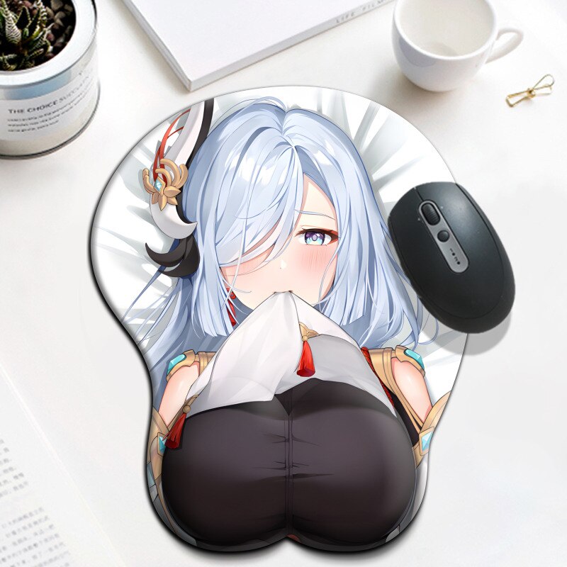 3D Boobs Mousepad | Oppai Ass Tits Mouse Pad | Silicone boobs mousepad