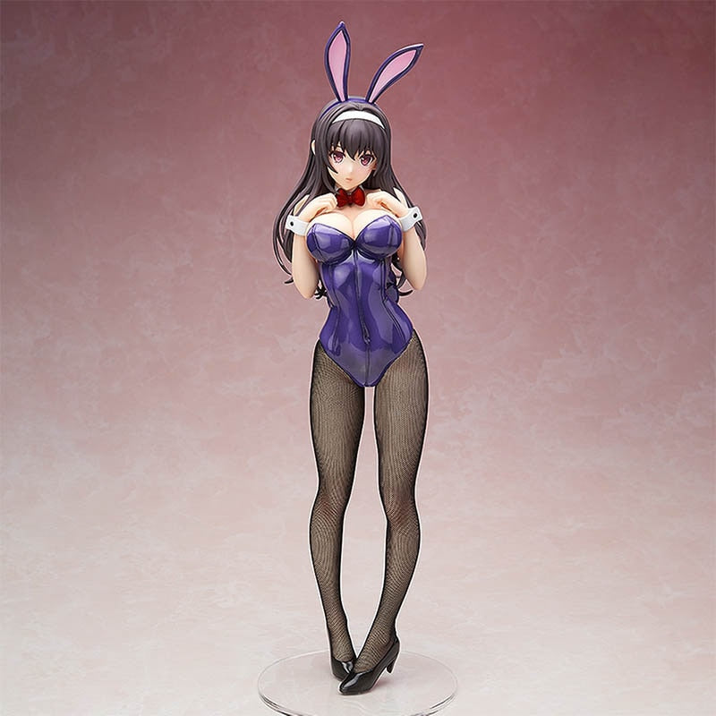 46cm Native BINDing Tomoka Hinasawa Bunny Girl Sexy Anime Figure The Absolute Rule of Queen Hinasawa Tomoka Action Figure Toys