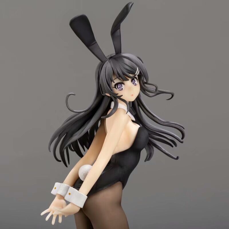 26cm Taito Figure Anime Aobuta Sakurajima Mai Bunny Girl Ver Mai Senpai PVC  Material Collection  Boxed Ornaments Model Doll Toy