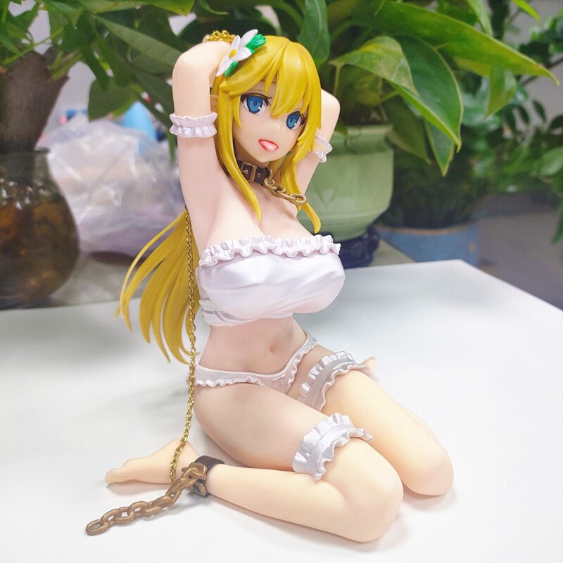 16cm Anime Elf In Distress Sexy Girl Action Figure Kekemotsu&#39;s Imprisonment Elf Figure Adult PVC Model Toys Collection Doll Gift