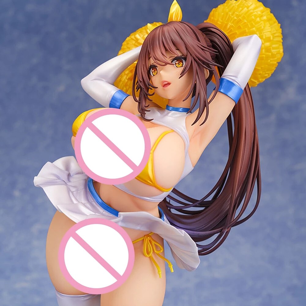 29cm Native Rocket Boy Sunshine Cheerleader Anime Girl Figure Mataro Original Action Figure Collectible Model Doll Toys Gifts