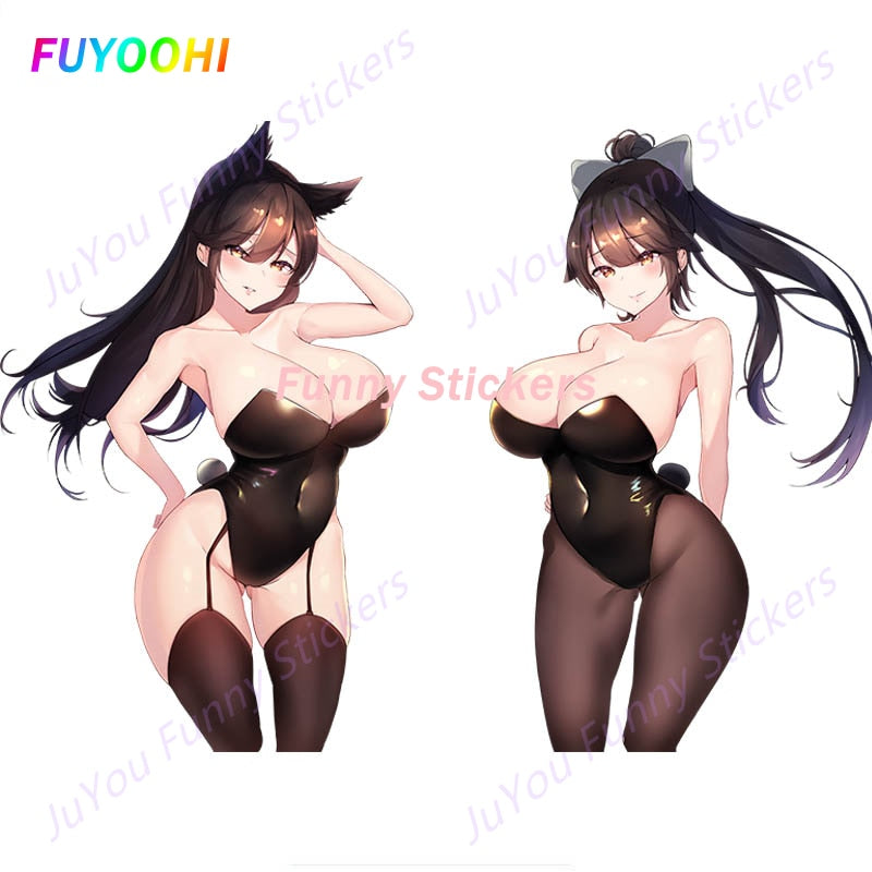 Sexy anime girl Sticker | Bikini Anime girl stickers | Sexy swimsuit stickers | underwear car stickers decal anime cute car accessories decoration