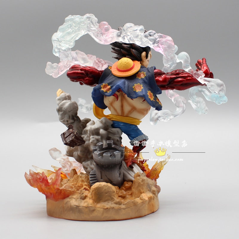 Anime One Piece Figure Gear 2 Gear 4 Fighting Luffy Action Figure G5 Luffy PVC Action Figurine Statue Collectible Model Toys