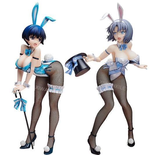 39cm Hentaii FREEing B-STYLE Yumi Bunny Girl Figure Shinobi Master Senran Kagura New Link Yumi Sexy Action Figure Adult Doll Toy