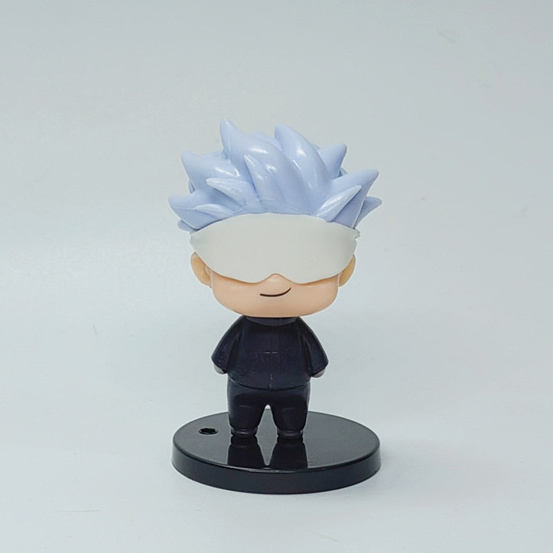 7CM New 5Pcs/Set Jujutsu Kaisen Gojou Satoru Itadori Yuuji Fushiguro Megumi  Anime Figure Toys PVC Model Collection Oranments