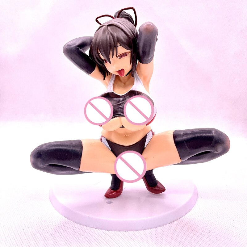 Native Beautiful Girl Series Mizuki Nagimori Squat 1/5 PVC 18CM Figure Anime Sexy Collection Model Doll Toy Desk Ornament