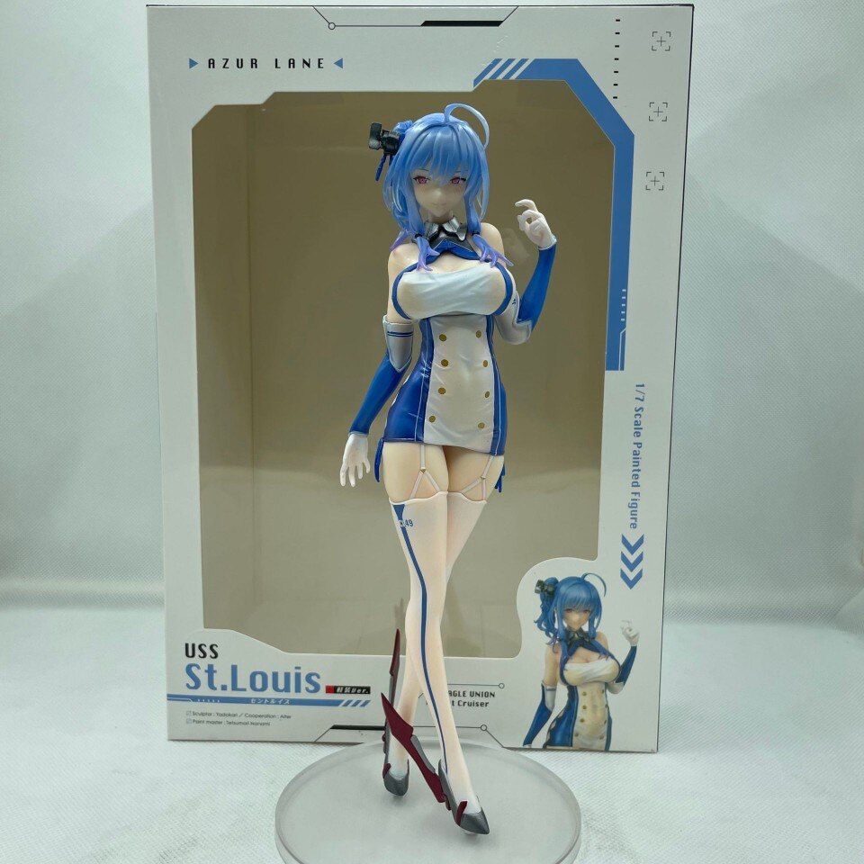 25cm Azur Lane Anime Figure St Louis Luxury handle Sexy Action Figure Prince of Wales Figure Aldult Collection Model Doll Toys