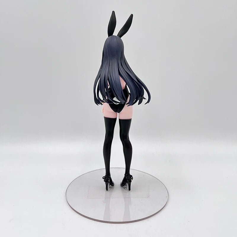 26cm Bfull FOTS JAPAN Sexy Girl Anime Figure Kuro Bunny Kouhai-chan Sexy Action Figure Adult Collectible Model Doll Toys Gifts