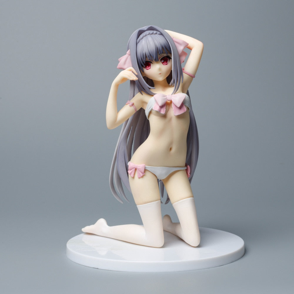 17cm Tsuki ni Yorisou Otome no Sahou Luna Sakurakouji Cherry Blossom Color ver Pvc Action Figure Collection Hentai model toys