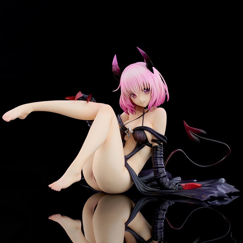 15cm Anime TO LOVE RU DARKNESS Action Figure Dark Momo Belia Deviluke Succubus Dress Sexy Girl Doll Collectible Model Toy Gift