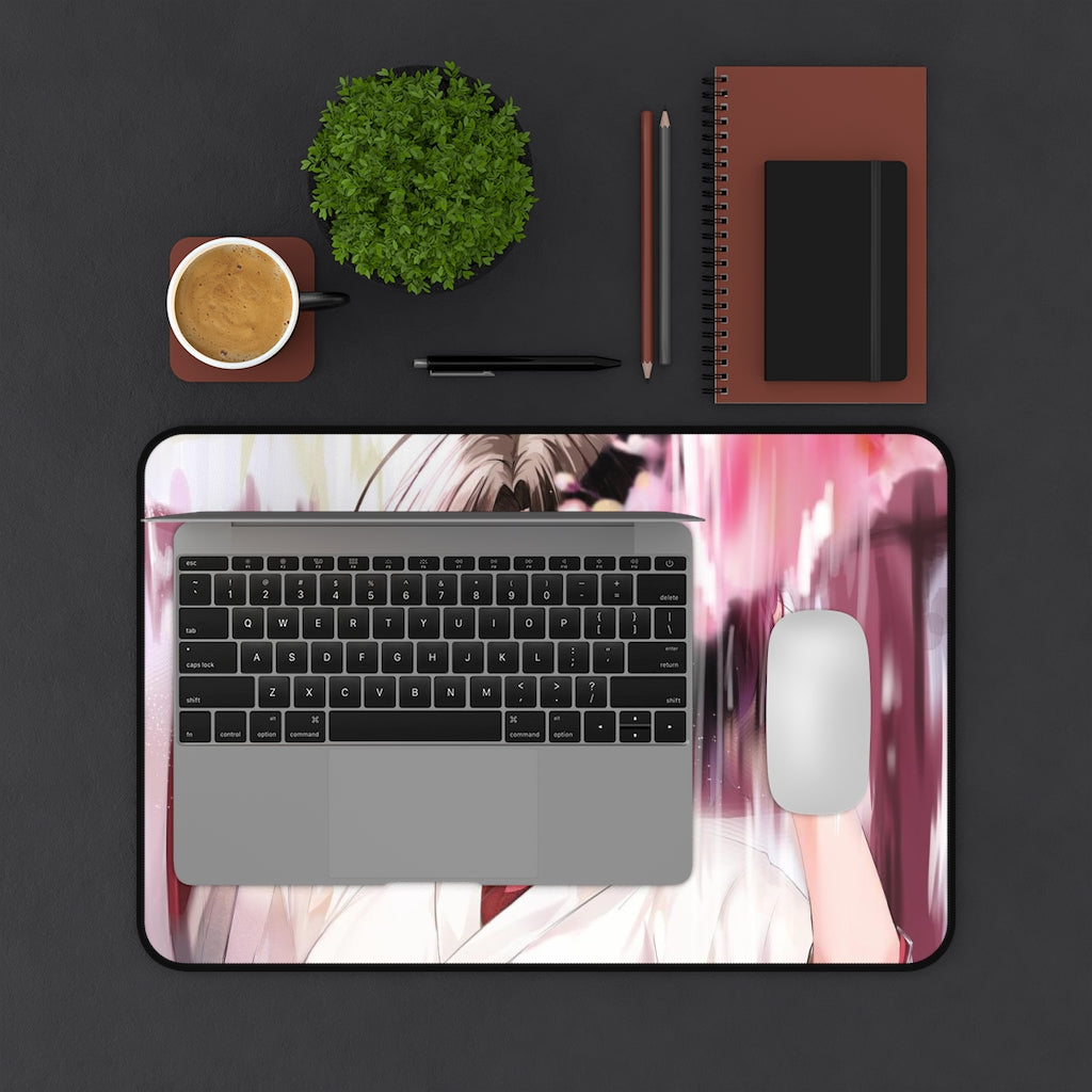 The Garden Of Sinners Anime Mousepad - Shiki Ryougi Desk Mat - Sakura Waifu Playmat