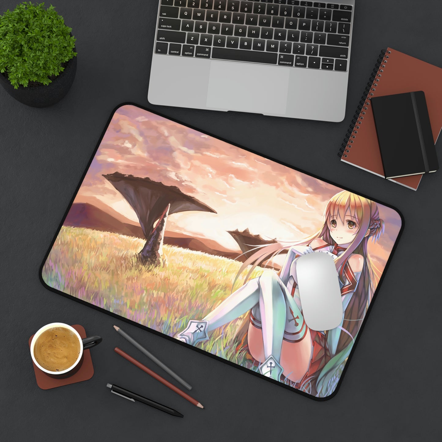 Sword Art Online Anime Mousepad - Asuna Large Desk Mat - Ecchi Mouse Pad