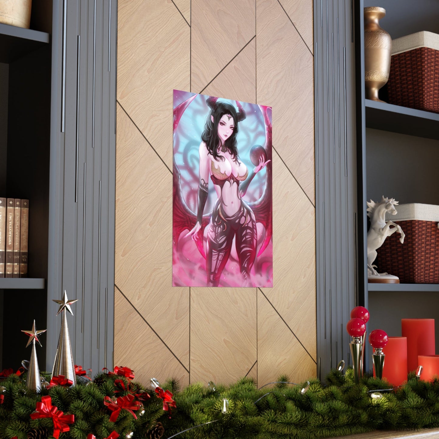 Sexy Vykas Lost Ark Poster - Gaming Decor Wall Art - Ecchi Premium Matte Vertical Poster