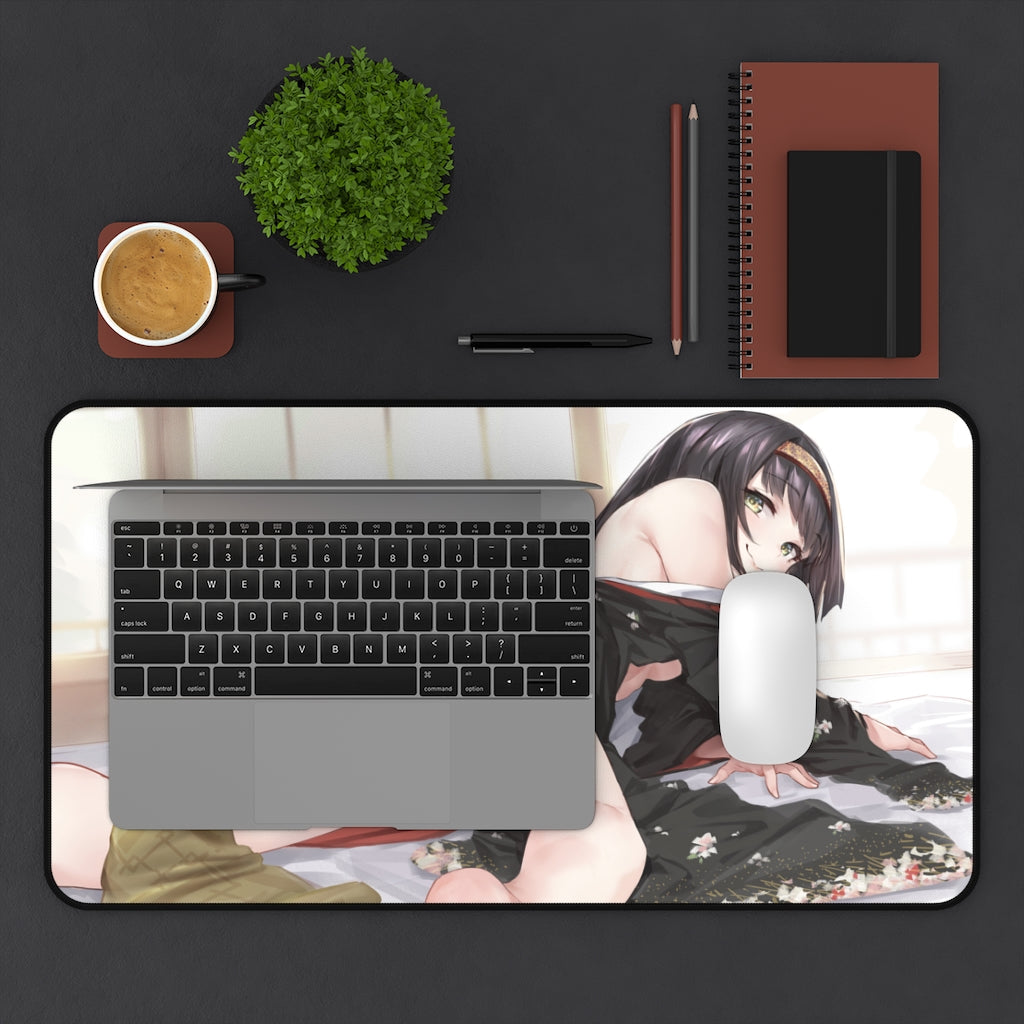 Renge Bishoujo Mangekyou Hot Ass Desk Mat - Non Slip Mousepad