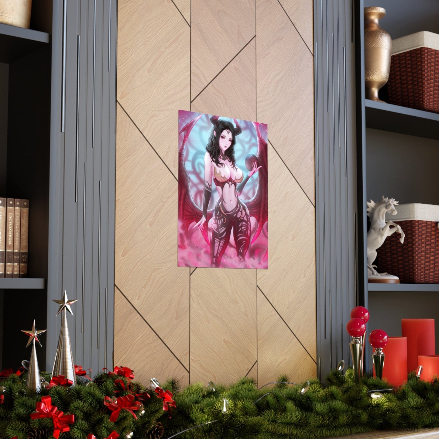 Sexy Vykas Lost Ark Poster - Gaming Decor Wall Art - Ecchi Premium Matte Vertical Poster