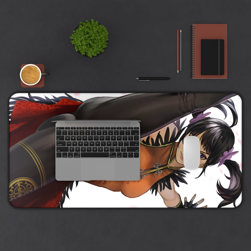 Tekken Sexy Ling Xiaoyu Desk Mat - Non Slip Mousepad