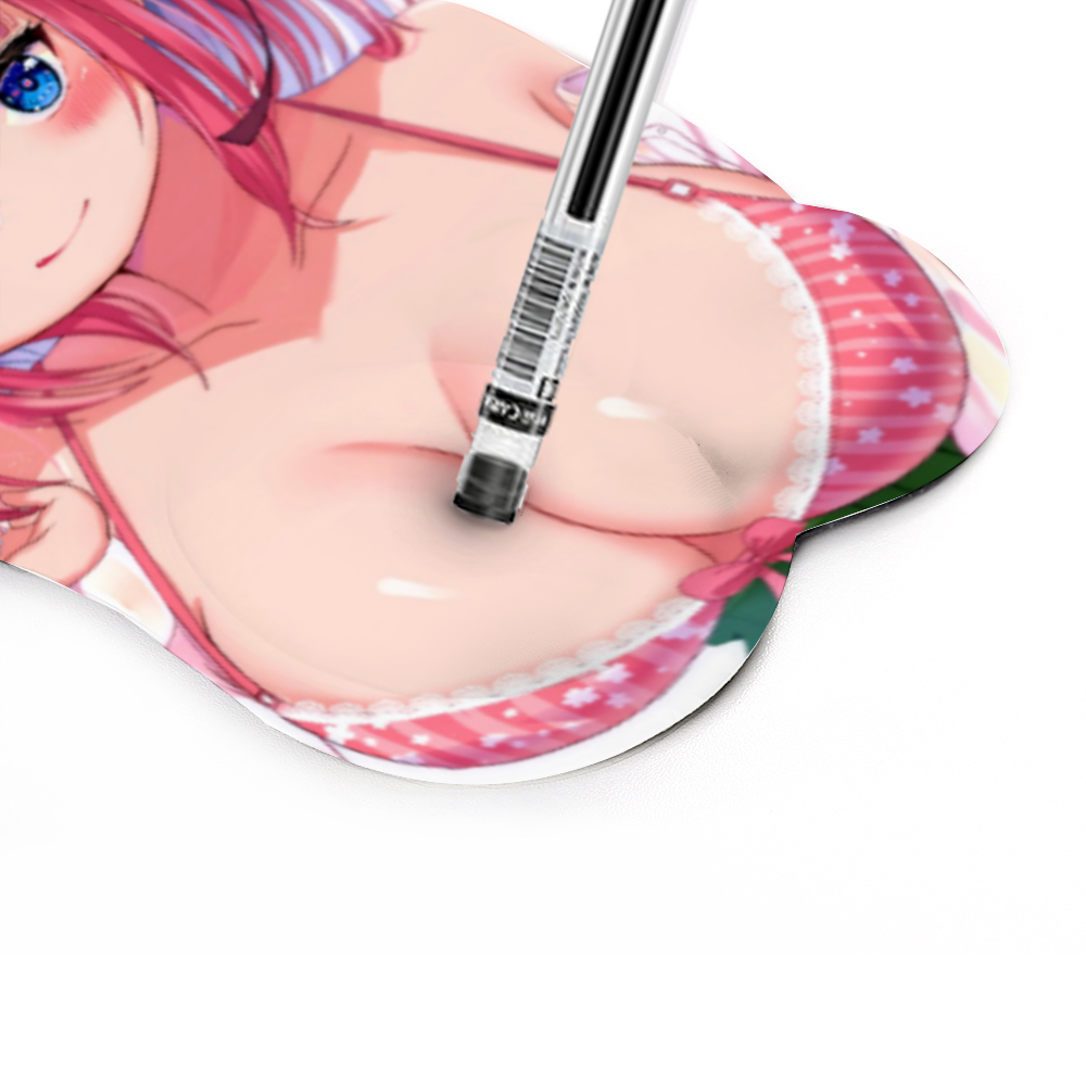 3D Silicone Mousepad | Oppai Mouse Pad | Silicone chest  mousepad