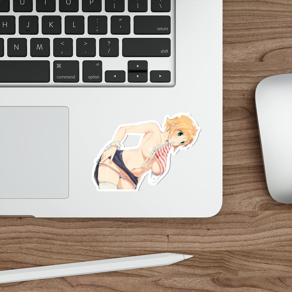 Hanabi Senran Kagura Hentai Tits Waterproof Sticker - Ecchi Vinyl Decal