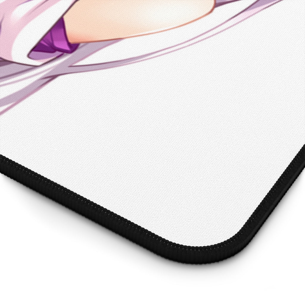 Re Zero Sexy Mousepad - Nude Anime Tits Emilia Desk Mat - Ecchi Playmat