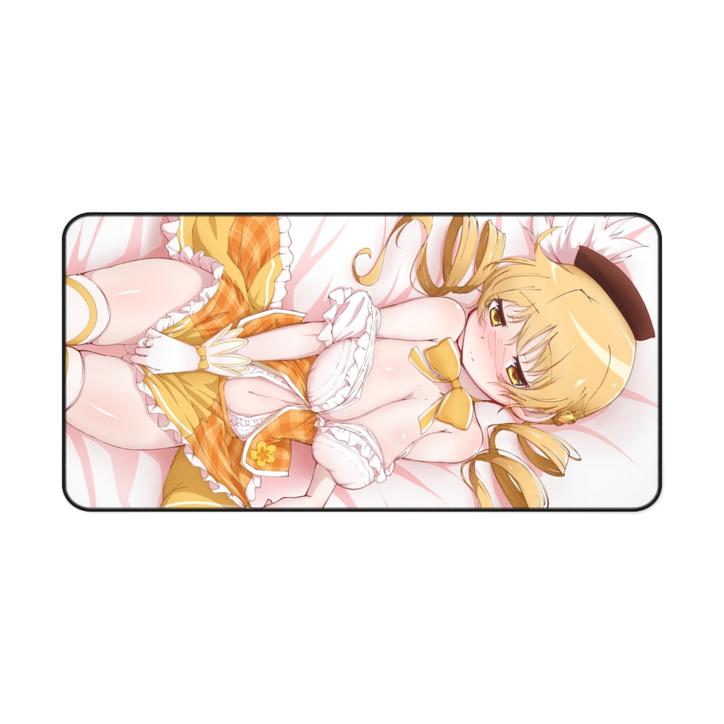 Puella Magi Madoka Magica Sexy Mousepad - Tomoe Mami Anime Desk Mat - Ecchi Playmat