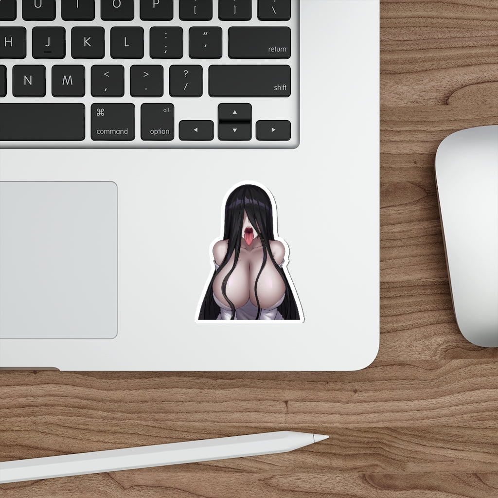 BJ Sadako The Ring Hentai Boobs Waterproof Sticker - Ecchi Vinyl Decal