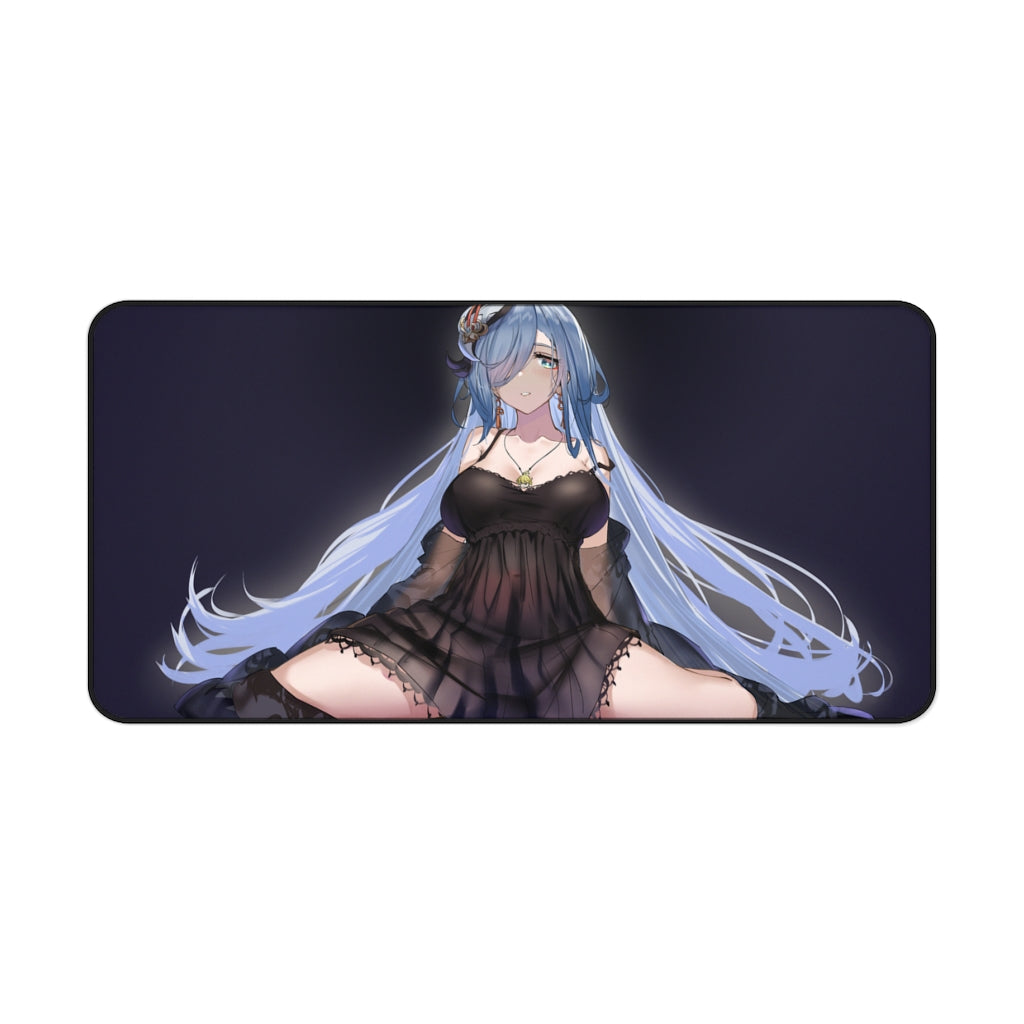 Shenhe Sexy Night Gown Genshin Impact Desk Mat - Non Slip Gaming Mousepad