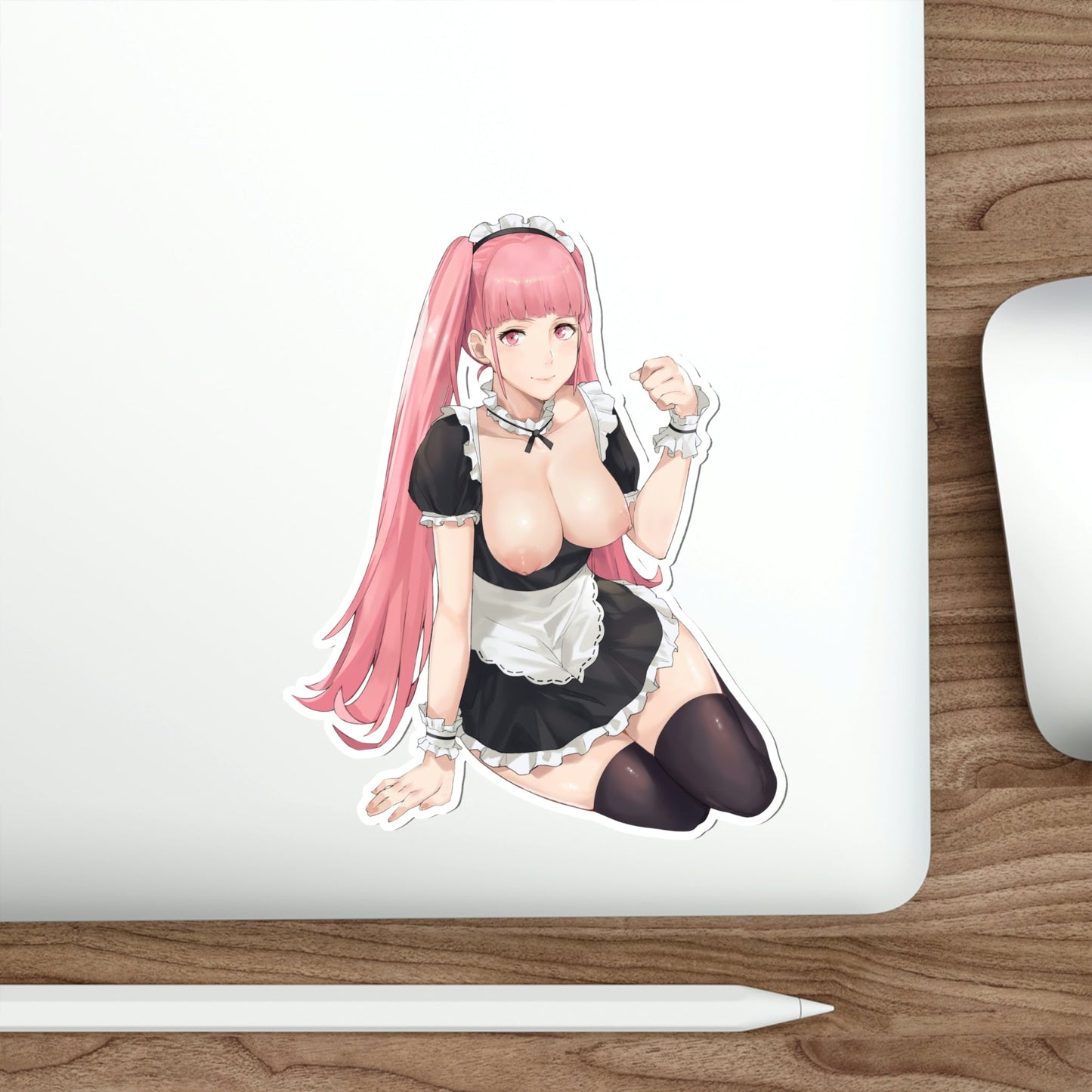 Fire Emblem Three Houses Maid Hilda Valentine Waterproof Sticker - Ecchi Vinyl Decal