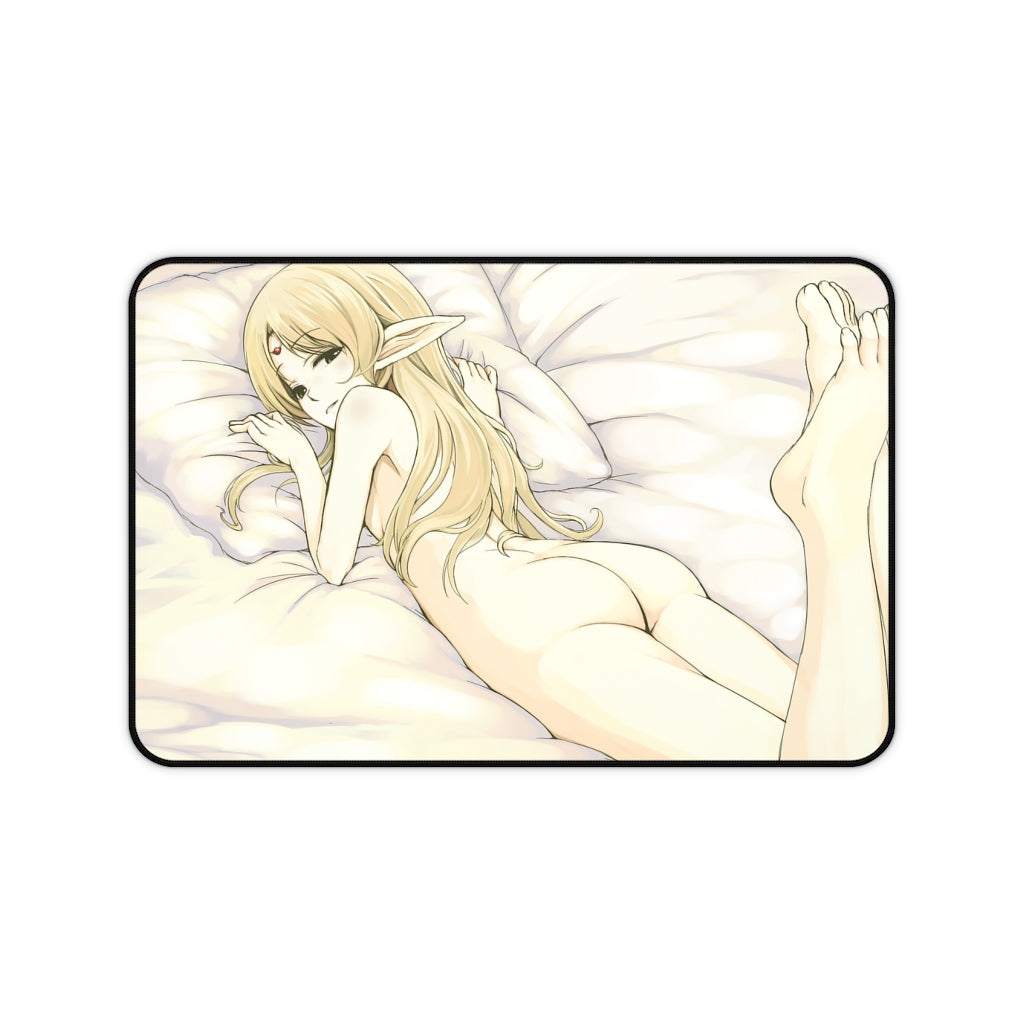 Record Of Lodoss War Ecchi Mousepad - Nude Deedlit Desk Mat - Sexy Playmat