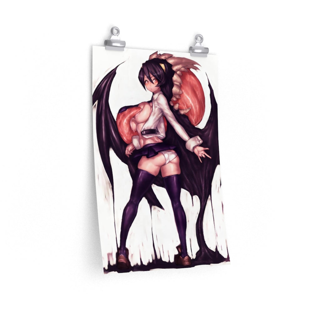 Filia and Samson Skullgirls Poster - Lewd Premium Matte Vertical Poster - Adult Wall Art