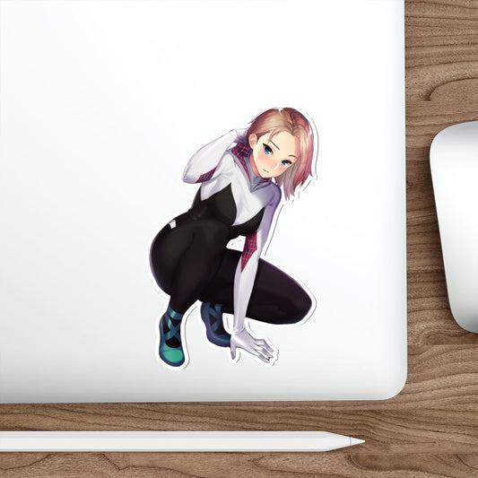 Spider-Gwen Waterproof Sticker - Ecchi Vinyl Decal