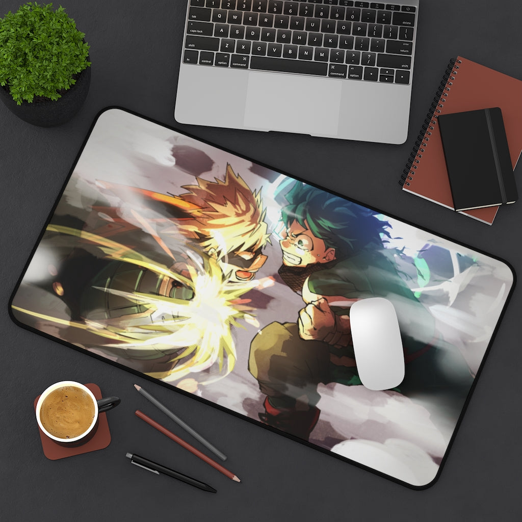 My Hero Academia Mouse Pad / Desk mat - Deku vs Bakugo - The Mouse Pads Ninja Home Decor