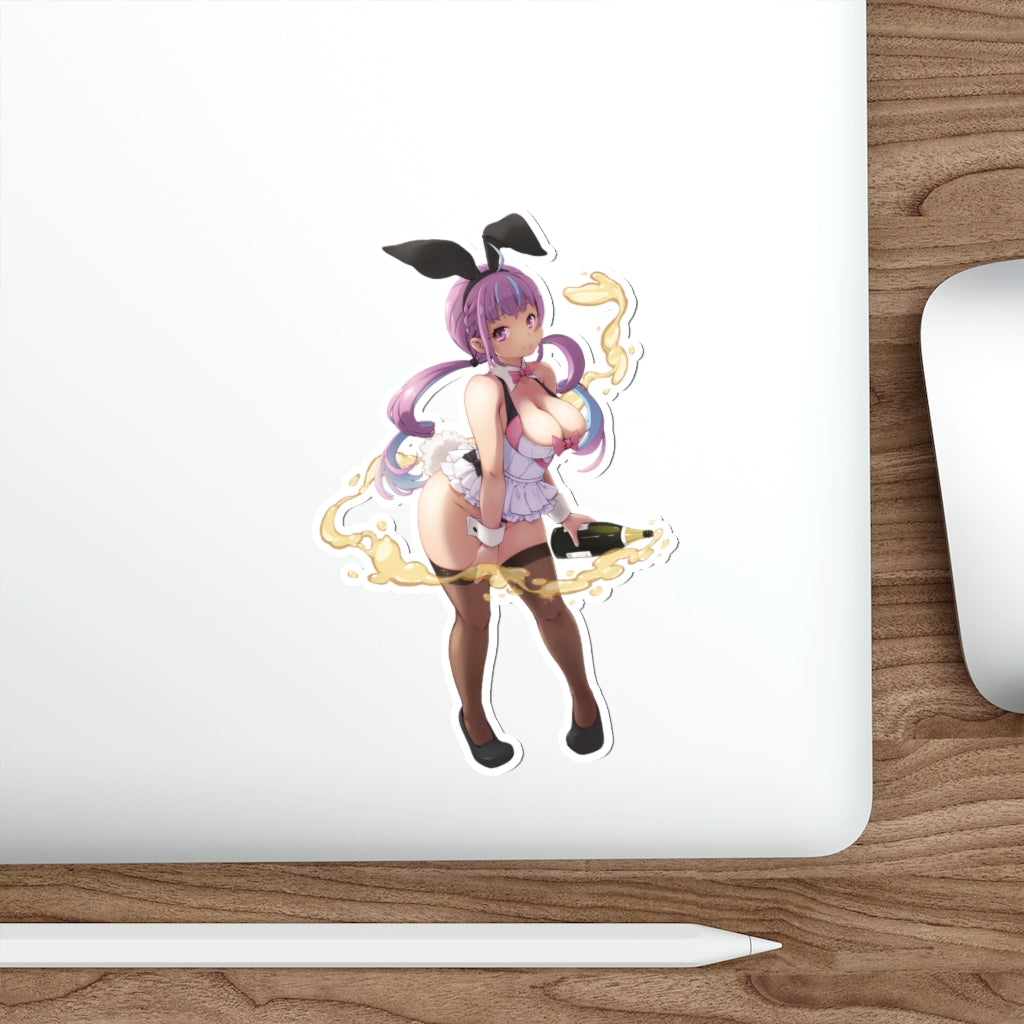Hololive Bunny Girl Minato Aqua Waterproof Sticker - Ecchi Vinyl Decal